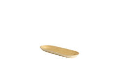 Dish 52x18x4 cm CARMONA bamboo natural+cream
