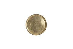 Dish Ø34,5x3 cm KROSNA gold
