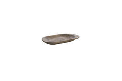 Dish 38x22x3,5 cm RAPLA mango wood antique brown