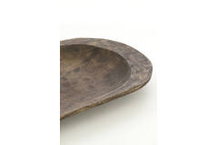 Dish 38x22x3,5 cm RAPLA mango wood antique brown