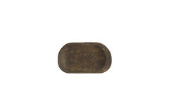 Dish 38x22x3,5 cm RAPLA mango wood antique brown