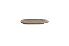 Dish 48x27x4 cm RAPLA mango wood antique brown