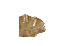 Dish Ø25x8 cm GODENI ceramics brown-olive green