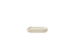 Dish 30x30x5 cm VITCH shiny cream+matt cream