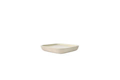 Dish 30x30x5 cm VITCH shiny cream+matt cream