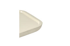 Dish 30x30x5 cm VITCH shiny cream+matt cream