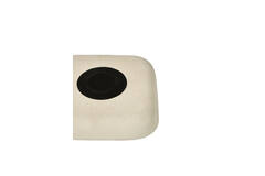 Dish 30x30x5 cm VITCH shiny cream+matt cream