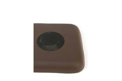 Dish 38x38x5 cm VITCH shiny dark brown+matt dark brown