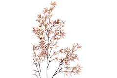 Artificial flower Ø15x88 cm NANDINA brown+red