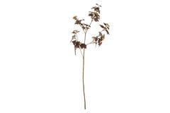 Artificial flower 20x10x110 cm MAPLE burgundy-dark brown