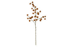Artificial flower 20x10x100 cm PHYSALIS terra-orange
