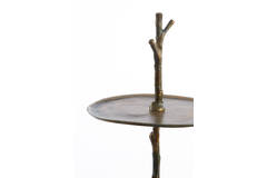 Stand 3 layers 35x31x45 cm TRESA antique bronze