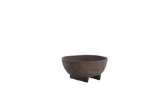 Dish on base 21x20,5x10 cm ROSANA dark brown