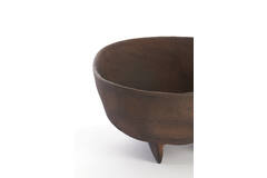 Dish on base 21x20,5x10 cm ROSANA dark brown