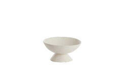 Dish on base 25x24x12,5 cm OTA cream