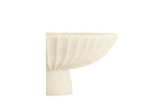 Dish on base Ø30,5x15,5 cm SHILA cream