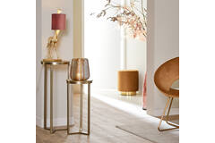 Pillar Ø35x81 cm RETIRO light gold