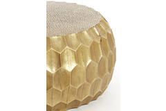 Salontafel Ø85x42 cm KALAN antiek goud
