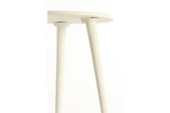 Bijzettafel Ø36x47 cm BABINA crème