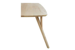 Dining table 200x100x76 cm QUENZA mango wood natural