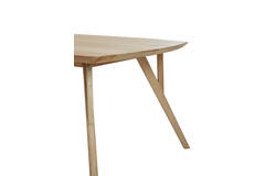 Eettafel 220x100x76 cm QUENZA mango hout naturel