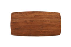 Dining table 220x100x76 cm QUENZA acacia wood brown