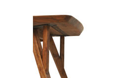 Dining table 220x100x76 cm QUENZA acacia wood brown
