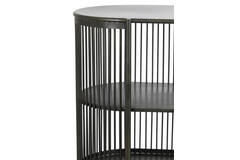 Cabinet open 149x40x80 cm YINTHE black