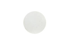 Bijzettafel Ø61x41 cm RICKERD wit marmer+antiek brons