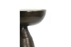 Bijzettafel Ø39,5x53 cm PASJA antiek brons