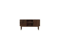 Kast 150x40x80 cm BITIKA hout donker bruin