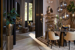Pillar 30,5x30,5x60 cm ALURIO antique bronze