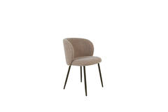Dining chair 56x55x79 cm ELYNA light brown+brown-bronze