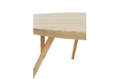 Eettafel Ø120x76 cm QUENZA mango hout naturel