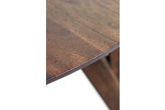 Side table 50x50x42 cm QUENZA acacia wood brown