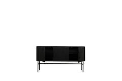 Cabinet 150x40x80 cm ABAGE wood black