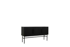 Cabinet 150x40x80 cm ABAGE wood black