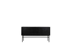 Cabinet 150x40x80 cm ABAGE wood black