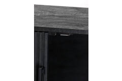 Cabinet 150x40x80 cm ABAGE wood black