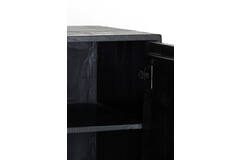 Cabinet 150x40x80 cm ABAGE wood black
