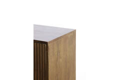 Cabinet 150x40x80 cm ABAGE wood dark brown