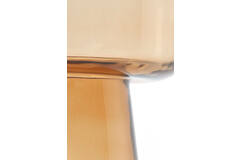 Side table Ø30x50 cm DAKWA glass ocher yellow