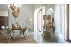 Dining chair 57x51x84 cm DJESLIN beige