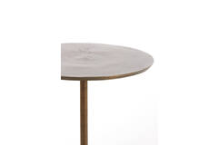 Side table Ø35x50 cm DIMPHY antique bronze