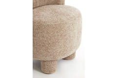 Stoel 65x65x78 cm KAMOVA beige