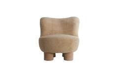 Stoel 79x76x77 cm KAMOVU beige