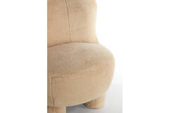 Stoel 79x76x77 cm KAMOVU beige