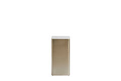 Zuil 30,5x30,5x60 cm ALURIO nikkel satijn