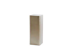 Pillar 30,5x30,5x80 cm ALURIO nickel satin