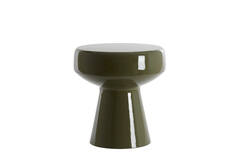 Side table Ø38x42 cm DAKWA shiny dark olive green
